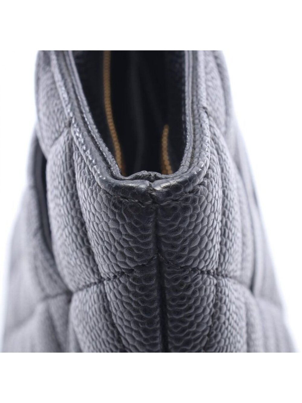 Chanel Tote Medallion Black Caviar Leather - Picture 9 of 9